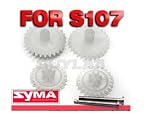 Gear Set for Mini S107 Syma RC Helicopter Spare Parts