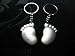 KBF52097 foot pair keychain (accompay you to ends of the earth) - Gift for couples
