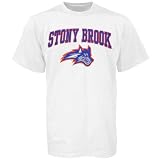 Stony Brook Seawolves White Bare Essentials T-shirt at Football Fanatics