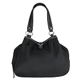 NYC by Perlina Mid-Size Drawstring Tote - Black