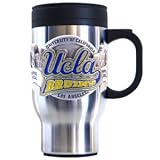 UCLA Bruins Stainless Steel 18 oz Travel Beverage Mug - NCAA College Athletics Fan Shop Sports Team Merchandise