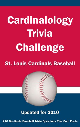 cardinalology trivia challenge st louis cardinals baseball