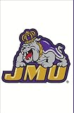 James Madison University Duke Dog Flag - Garden Size