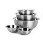 Arcosteel 5 Piece Stainless Steel Mixing Bowl Set