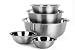 Arcosteel 5 Piece Stainless Steel Mixing Bowl Set