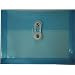 Filexec Poly envelope, Photo size, Side load, Button string closure, Blue (Pack of 12) (50072-15401)