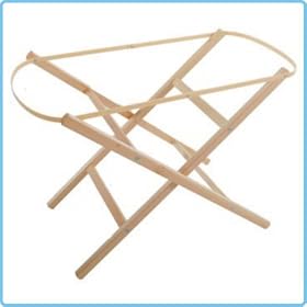 ebabygoods Wooden Folding Moses Basket Stand