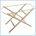 ebabygoods Wooden Folding Moses Basket Stand