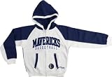 Dallas Mavericks Girls 7-16 adidas Full Zip Fleece Hooded Sweatshirt