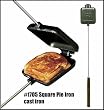 Cast Iron Pie Iron -- Square