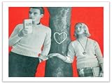 #2661 MEN’S AND WOMEN’S PULLOVER VINTAGE KNITTING PATTERN