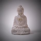 from DESIGN DELIGHTS SITTING BUDDHA SCULPTURE meditation yoga 30cm budda ceramics pottery meditation cross-legged