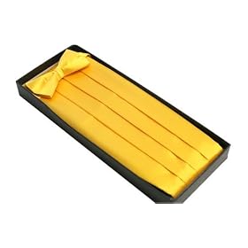 Tuxedo Cummerbund (Yellow)