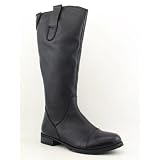 Miz Mooz Women's Hugo Riding Boot,Black,8.5 M US