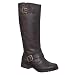 Women's Xhilaration® Karima Leather Boots - Brown