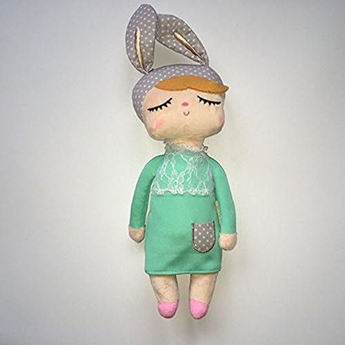 12'' Angela Rabbit Plush Stuffed Bunny Toys for Children, Green