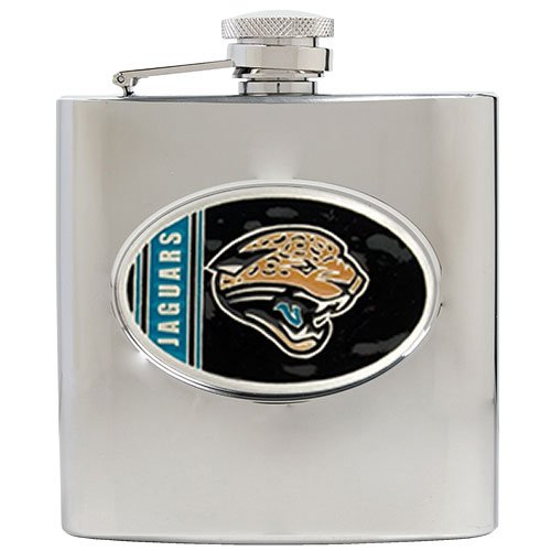 Jacksonville Jaguars NFL 6oz Stainless Steel Hip Flask