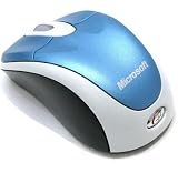 Microsoft Wireless Notebook Optical Mouse 3000 Special Edition - Sno Cone Blue