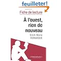 � l'ouest rien de nouveau de Erich Maria Remarque (Fiche de lecture)