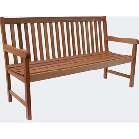 Milano 6 ft Eucalyptus Wood Patio Bench