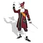 Peter Pan - Captain Hook - Deluxe Adult Costume, Size 42-46