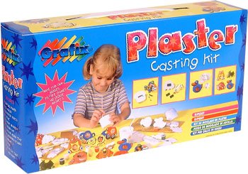 Childrens Toyshop  Toys : (Grafix) Plaster Casting Kit