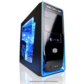 CyberPower Desktop Gaming PC - Water-Cooled Intel I7 960 CPU - Quad Core PC with Dedicated ATI Radion HD6770 Gamers Graphics and Windows 7 - Base Unit Only