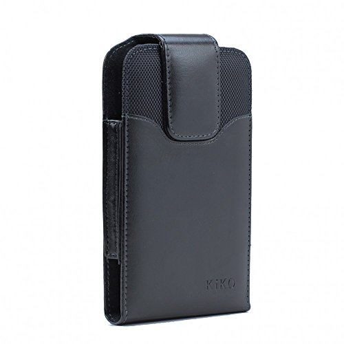 XXL Size Samsung Galaxy S7,S6, S6 Edge, J3,A5 Premium Vertical Leather Belt Clip Holster Pouch Case Cover ( the phone with OTTER BOX Defender / LIFEPROOF / Mophie Juice Pack Air/Plus Case On)