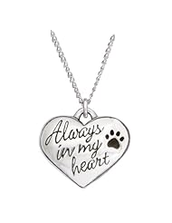 Rockin Doggie Sterling Silver Necklace, Always in my Heart