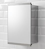 Contemporary Chrome Sliding Cabinet