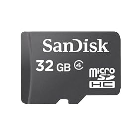 SanDisk - Carte M�moire microSDHC - pour Mobile - classe 4 - 32 Go