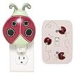 Tiddliwinks Ladybug Night-Light Switchplate Combo