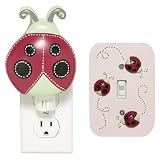 Tiddliwinks Ladybug Night-Light Switchplate Combo