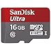 SanDisk Ultra 16GB UHS-I/Class 10 Micro SDHC Memory Card Up To 48MB/s With Adapter- SDSDQUAN-016G-G4A [Newest Version]
