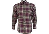 Windham Pointe Burgundy Flannel Shirt