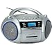 Supersonic SC-183UM PORTABLE MP3/CD/WMA PLAYER, CASSETTE RECORDER, AM/FM RADIO & USB/SD/MMC INPUTS
