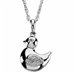 Dede The Duck Waggles Pendant with Chain