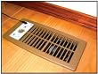 Suncourt HC500-B Flush Mount Heating and Air Conditioning Booster Fan,