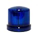 Fortune PL-300BJ-RCS05 Battery Powered Ultra Bright LED Remote Control Police Beacon, Frequency 5, 6" Diameter x 5" Height, Blue