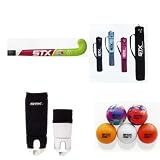 STX Pink Flamingo Field Hockey Package (Length=33-Inch,Bag Color=Pink,Ball Color=White)