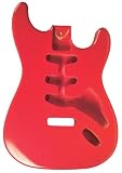 Golden Gate S-214 S Style Guitar Body (Napa Red, Double Cutaway, Single Coil)