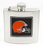Cleveland Browns - NFL Stainless Steel Hip Flask