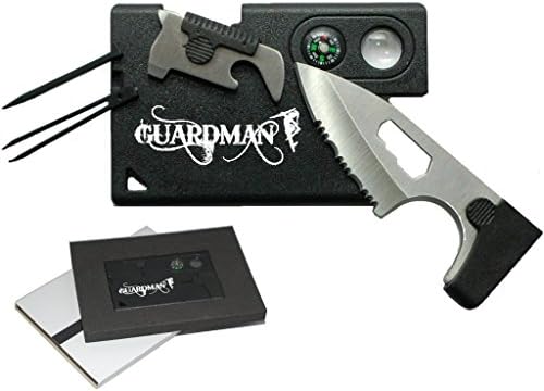 Guardman 10 Tools In One Card 10 in 1 Survival Camping Tool