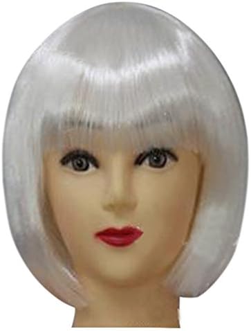 Surfwheel Hot Fashion Anime Cosplay BOBO Wig For Adult And Kids(White)
