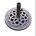 DC America UBP18181-BR 18-Inch Cast Stone Umbrella Base, Made from Rust Free Composite Materials, Bronze Powder Coated Finish
