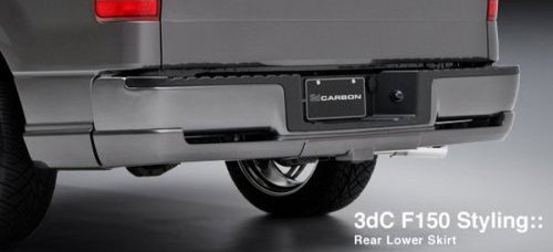 3dCarbon 2006-2008 F-150 3dC - Rear Lower Skirt -- painted: Silver Effect Clearcoat - YN