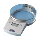 Produkt-Bild: Wedo 0602026 Briefwaage Vision 2000 g, Teilung 1 g, silber elektronische Briefwaage Glasdesign