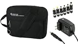 Toshiba Mini NB200 Series NB205-N313/P 10.1-Inch Netbook Carrying Bag with AC Adapter Wall Charger (Multifunctional Messenger / Backpack - Green)