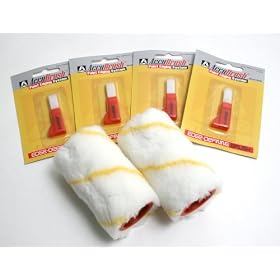 Accubrush Refill Kit - 4 Brushes, 2 Rollers for MX and XT models by AccuBrush
