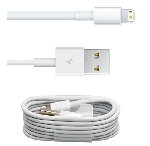 Apple MD818ZM/A Lightning to USB Cable, 1 Meter - Pack of 2 - White